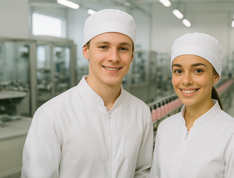 Linha de fabricação de cosméticos
